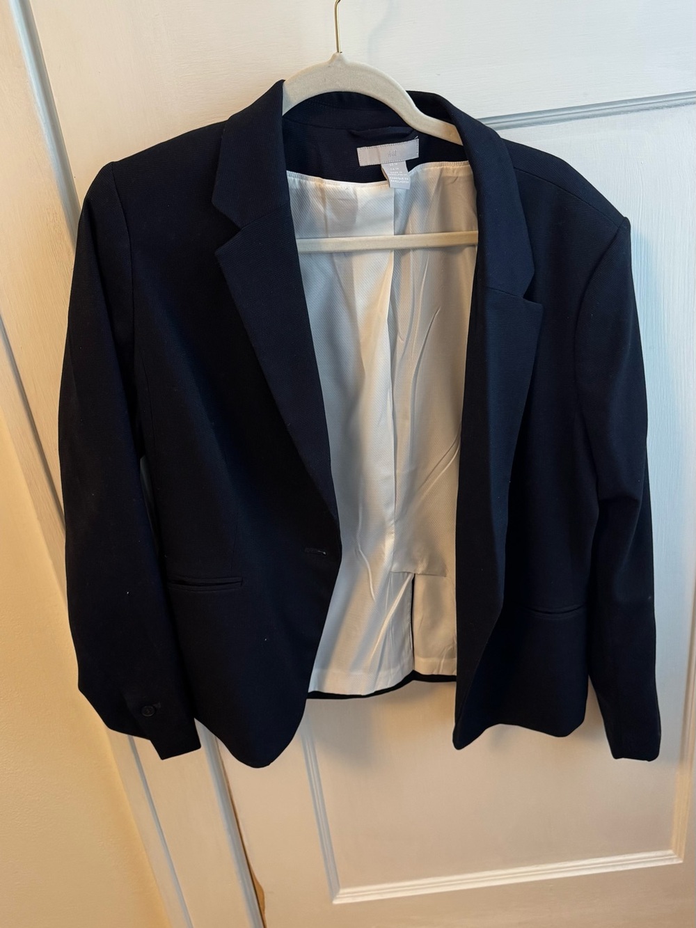 H&M Navy Women's Blazer Jacket